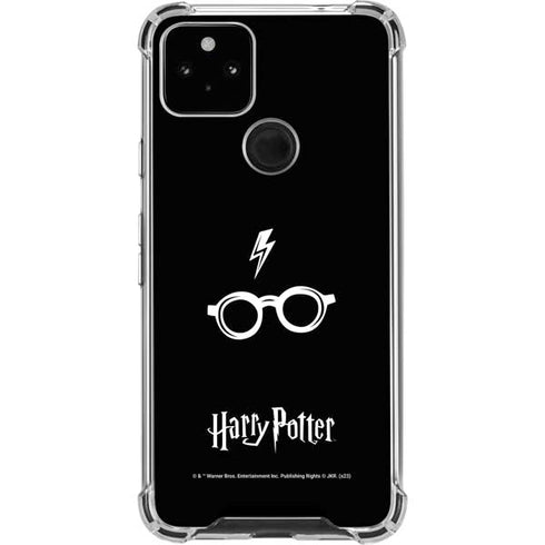 Wizarding World Harry Potter Scar and Glasses Google Pixel 5a 5G Clear Case